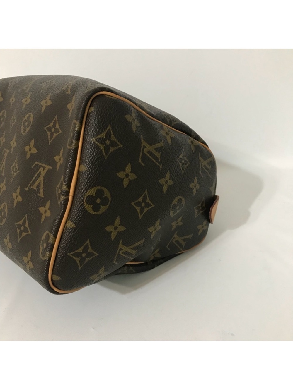 Louis Vuitton Monogram Canvas Satchel in Brown and Tan - Picture 4 of 12
